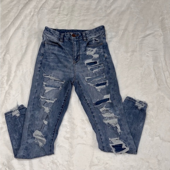 American Eagle Outfitters Denim - 🌸3 for 25🌸 American Eagle Next Level Stretch Curvy Hi Rise Denim Jeans 6 Short